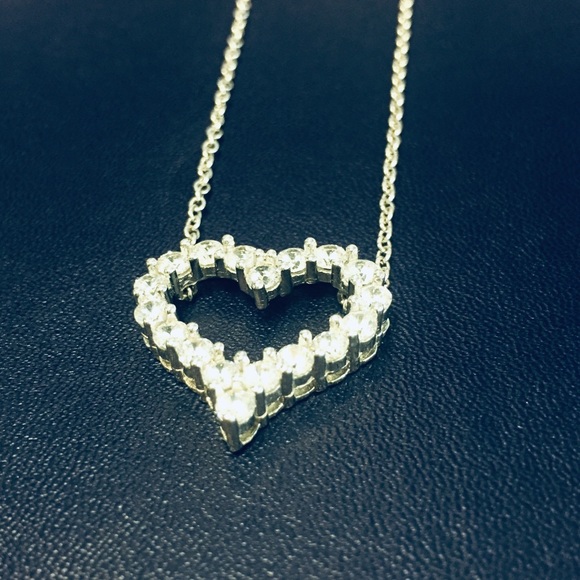 Swarovski Crystal Heart Necklace - Picture 2 of 4